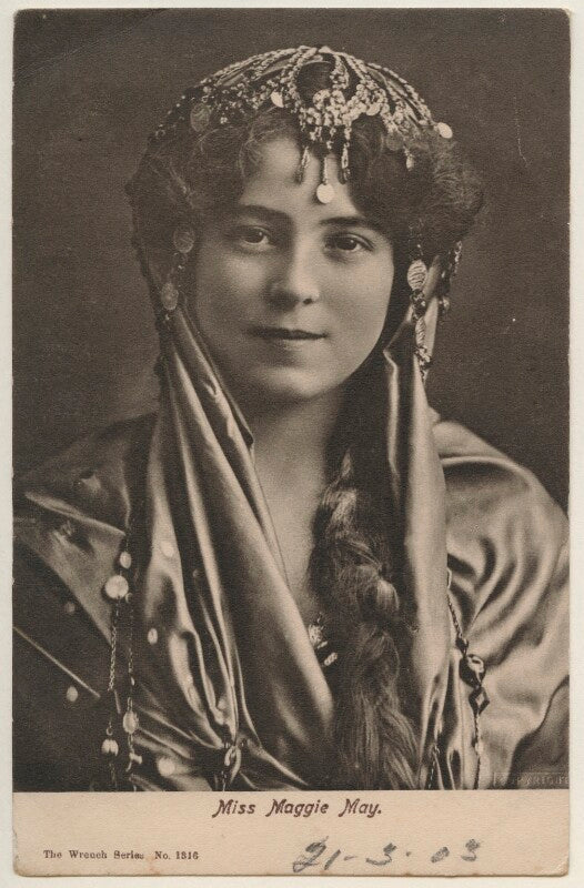 Maggie may as the indian princess in 'a country girl' npg x193947