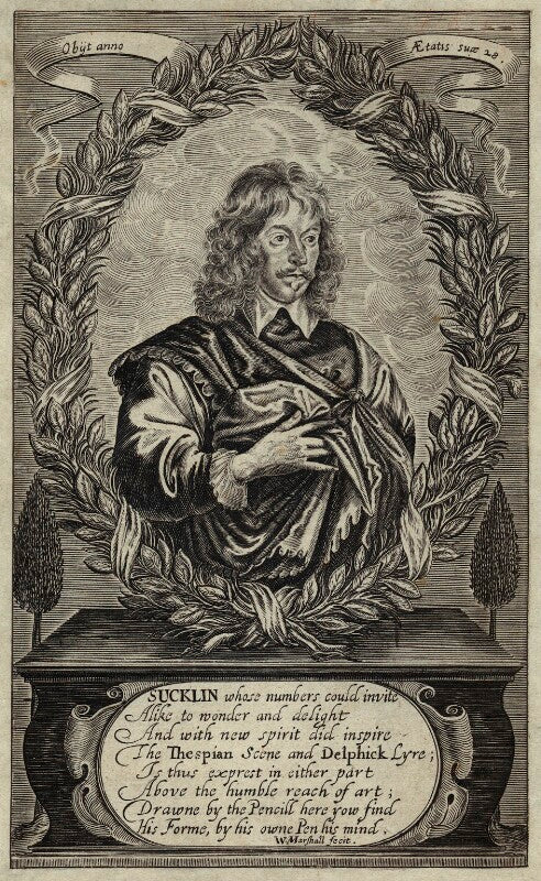 Sir john suckling npg d33718