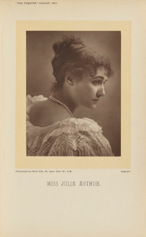 Julia arthur (née ida lewis, later cheney) npg ax28896