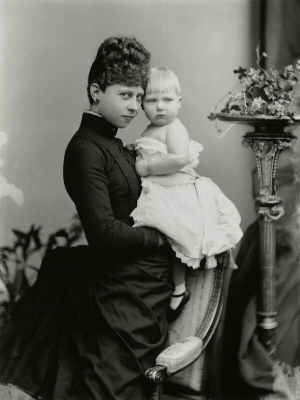 Princess victoria of prussia with ena of battenberg npg x95917