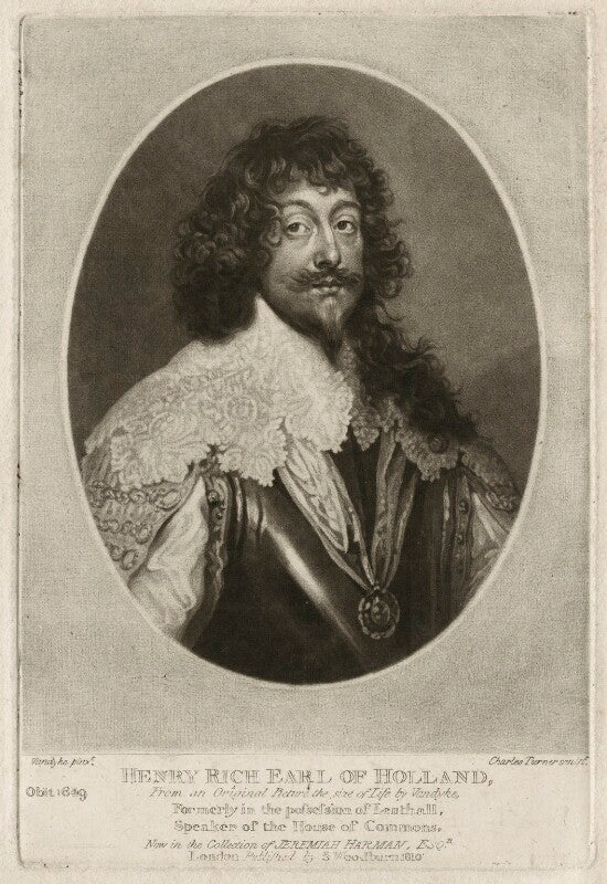Henry rich, 1st earl of holland npg d28223