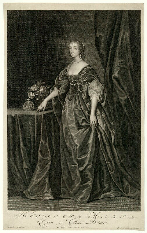 Henrietta maria npg d32075