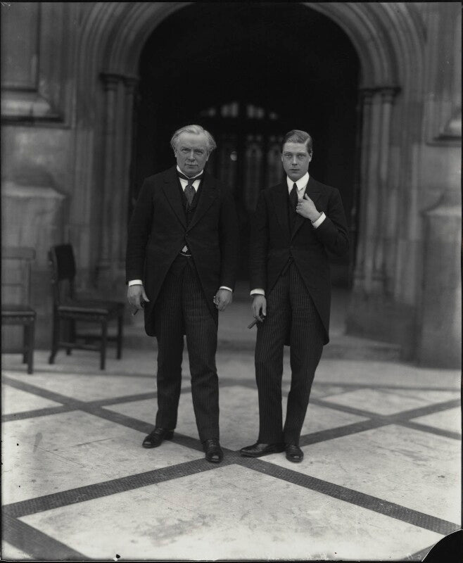 David lloyd george; prince edward, duke of windsor (king edward viii) npg x32185