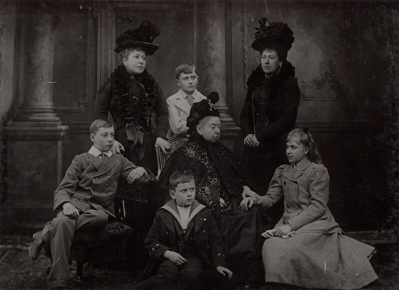 Queen victoria and family npg ax29330