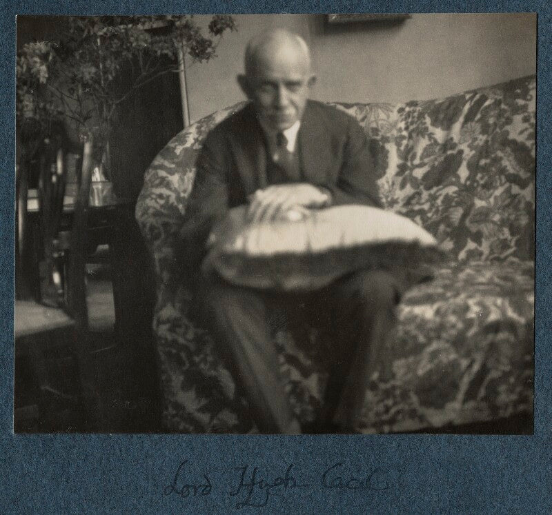 Hugh richard heathcote gascoyne cecil, baron quickswood npg ax142193