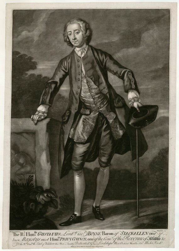Gustavus hamilton, 2nd viscount boyne npg d32055