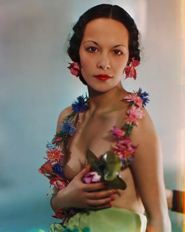 Olga burnett (née herard) as persephone npg x220005