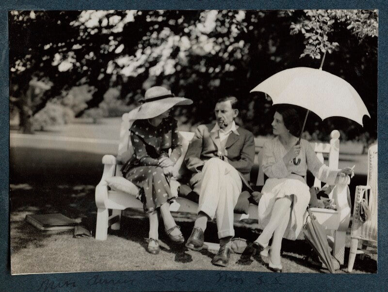 Edith olivier; siegfried sassoon; hester sassoon (née gatty) npg ax143665