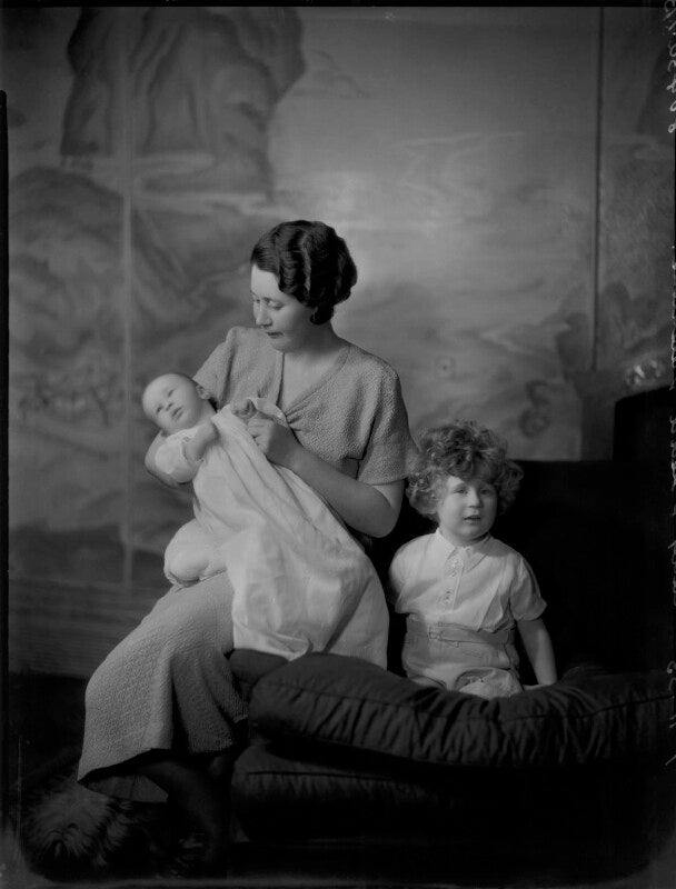 Lady freda valentine with her sons npg x151842