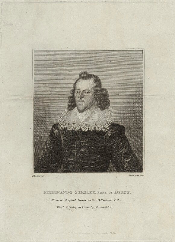 Ferdinando stanley, 5th earl of derby npg d25130