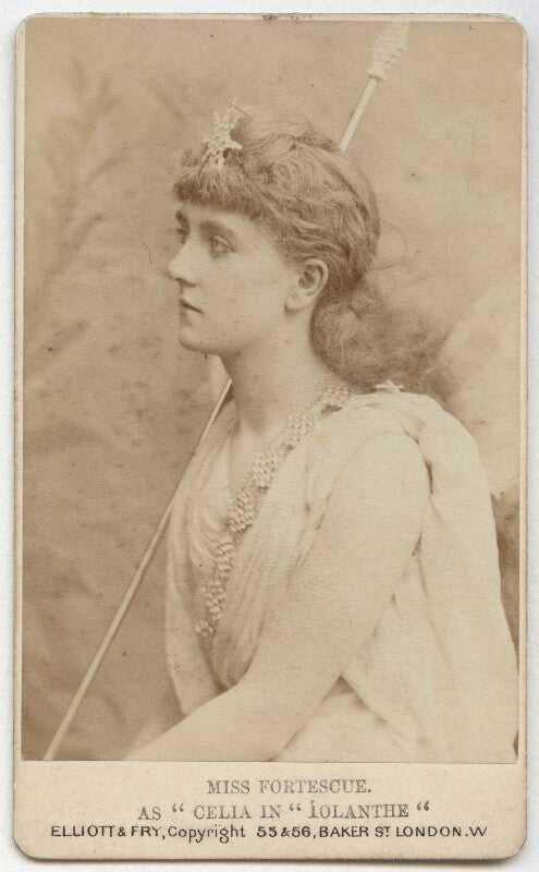 May fortescue (née finney) as celia in 'iolanthe' npg x28155