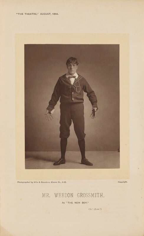 (walter) weedon ('wee gee') grossmith as archibald rennick in 'the new boy' npg ax28861