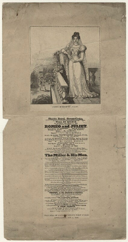 Fanny kemble as juliet npg d34183