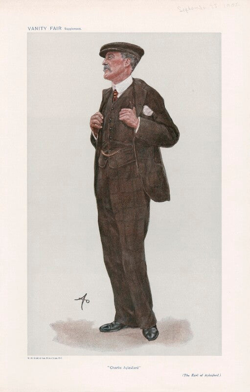 Charles wightwick finch, 8th earl of aylesford ('men of the day. no. 1085. "charlie aylesford"') npg d45399