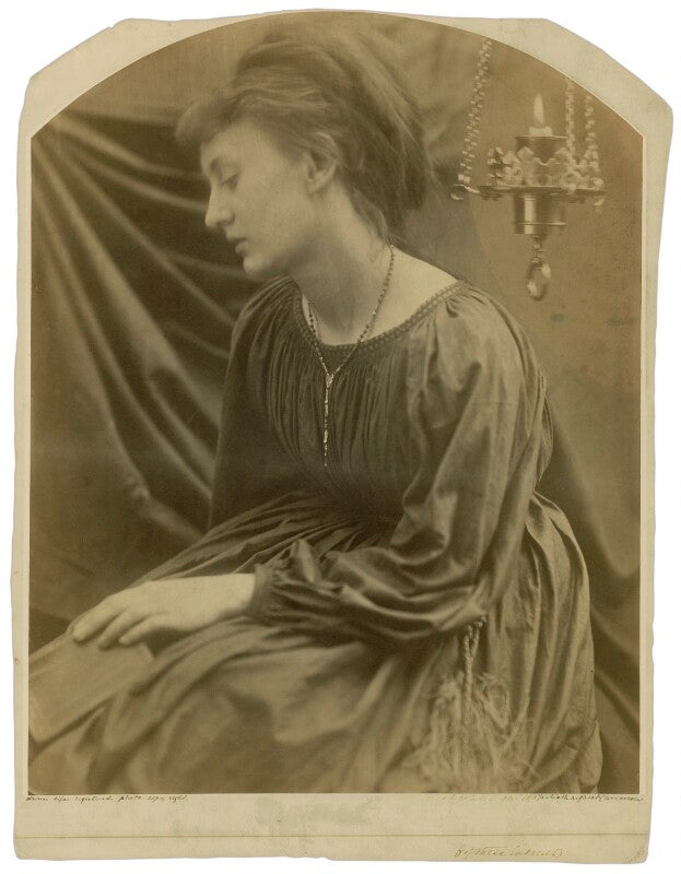 'portrait of a sybil' (may prinsep) npg x18012