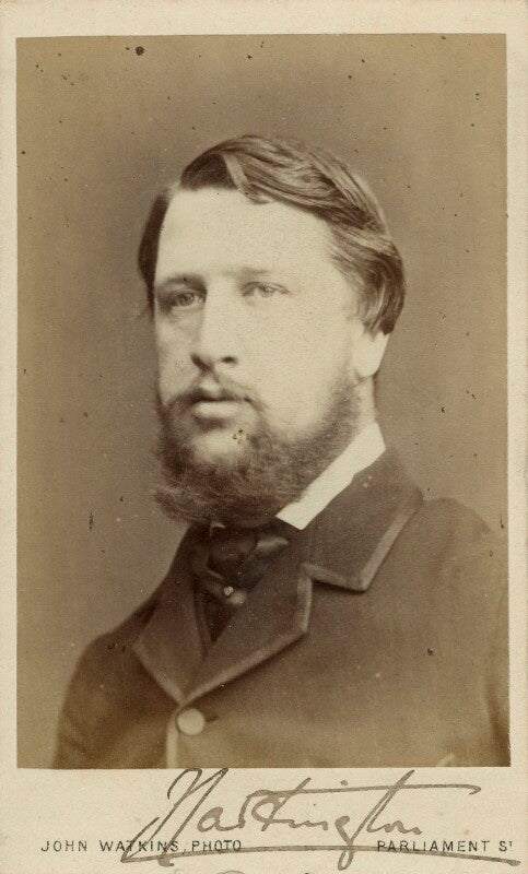 Spencer compton cavendish, 8th duke of devonshire npg x27761