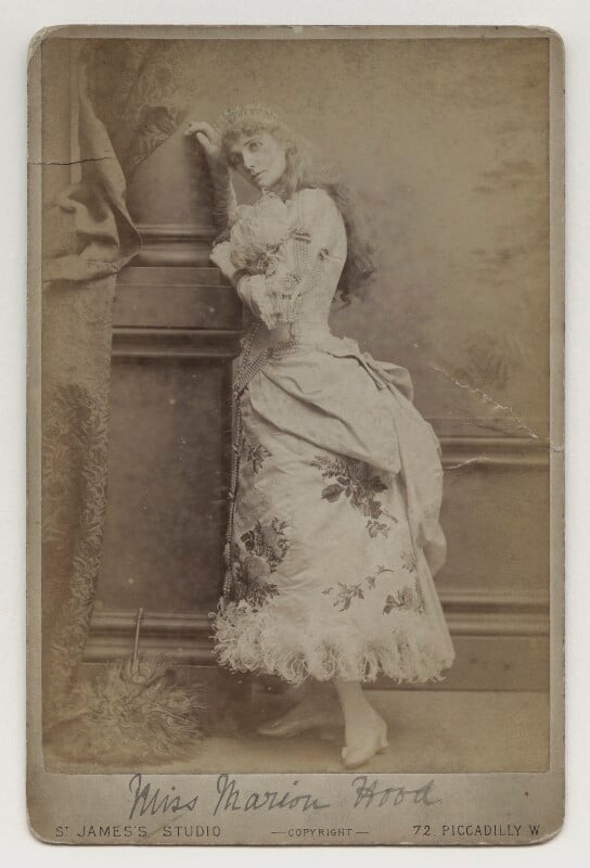 Marion hood (née sarah ann isaac) as mabel in 'the pirates of penzance' npg x4175