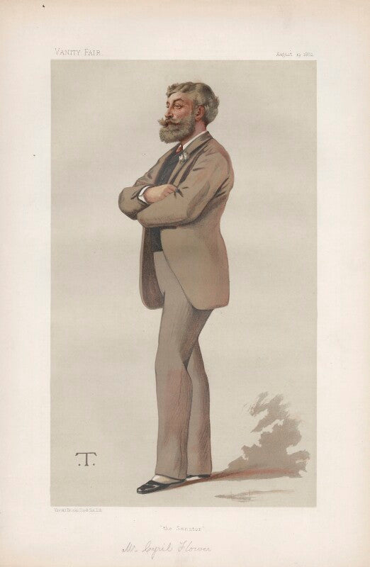 Cyril flower, 1st baron battersea ('statesmen. no. 408.') npg d44081