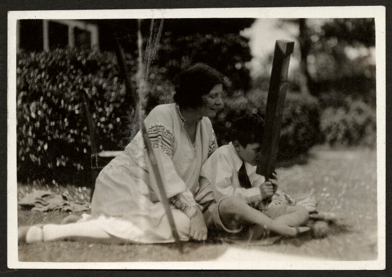 Lella secor florence (née lella faye secor); anthony sargant florence npg ax131214