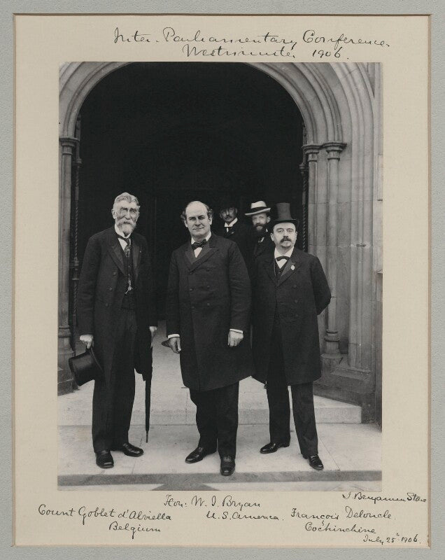 'inter parliamentary conference, westminster, 1906' npg x135546