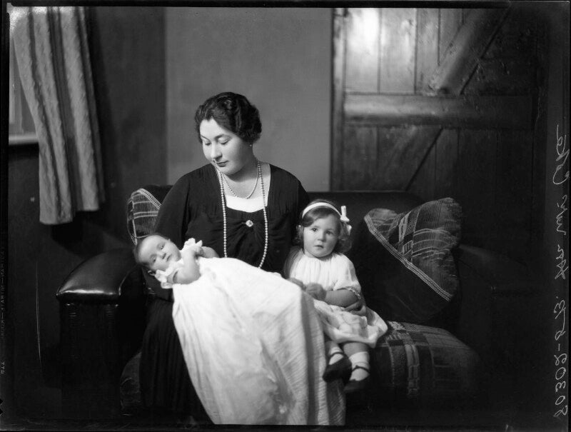Elizabeth coke (née de beaumont) and daughters npg x151793