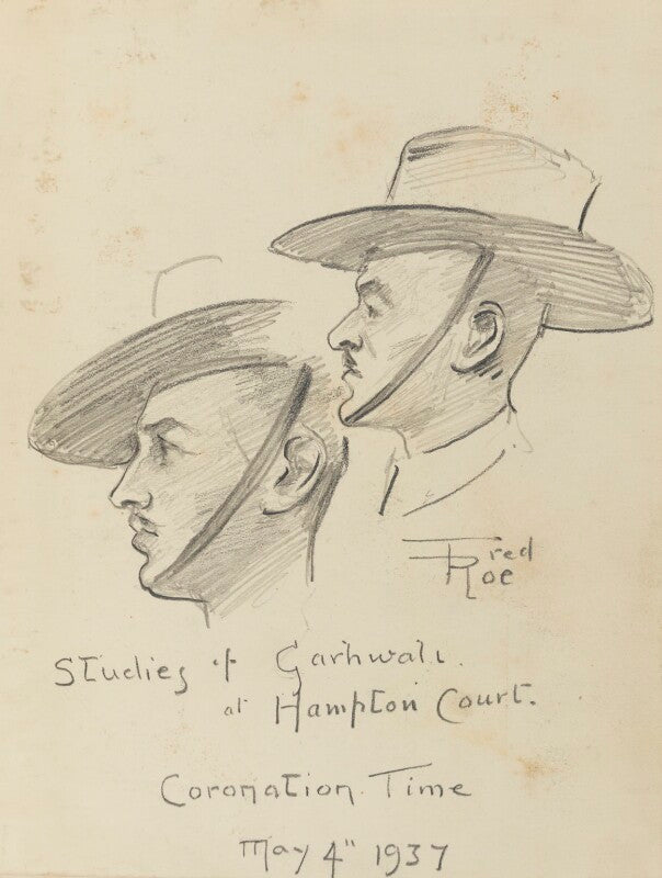 Two unknown garwhali soldiers npg d43226