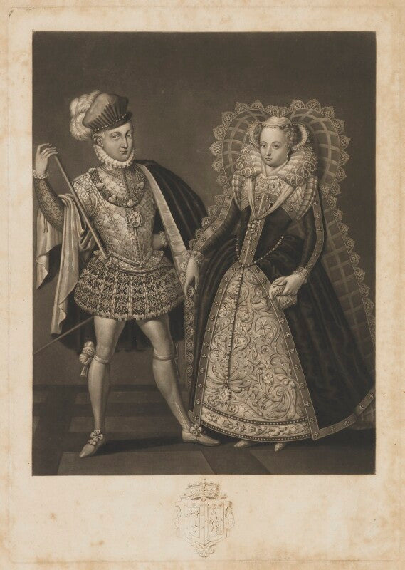 Henry stuart, lord darnley; mary, queen of scots npg d31823