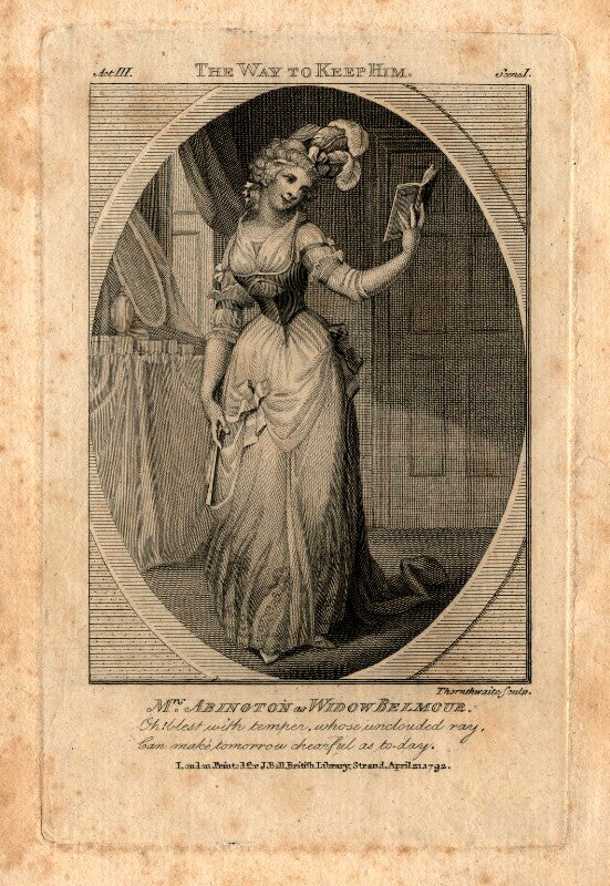 Frances abington (née barton) npg d969