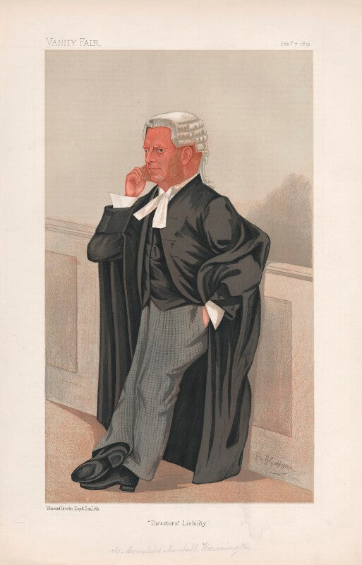 (cornelius) marshall warmington ('statesmen. no. 576.') npg d44528