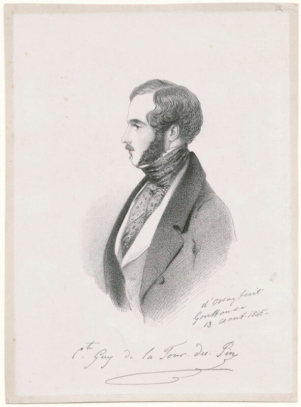 Comte guy de la tour du pin npg d46285