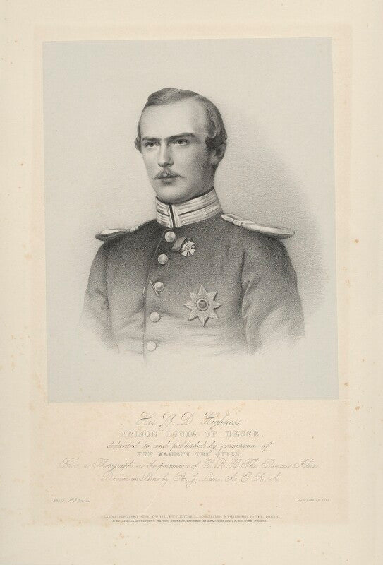 Louis iv, grand duke of hesse and by rhine npg d22132