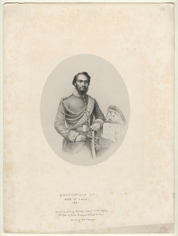 Kamehameha iv, king of hawaii npg d22063