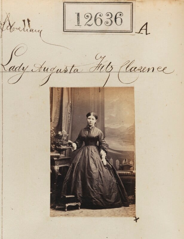 Lady augusta fitzclarence (née boyle) npg ax62280