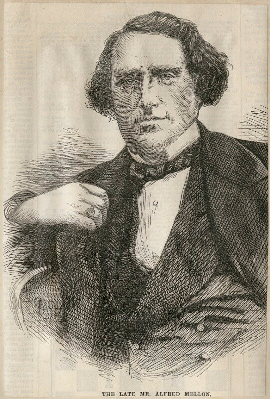 Alfred mellon npg x137460