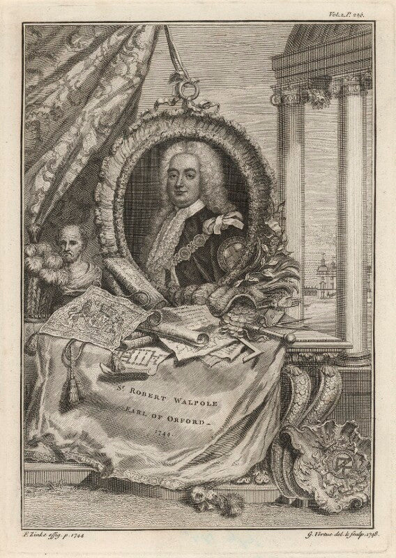 Robert walpole, 1st earl of orford npg d5417