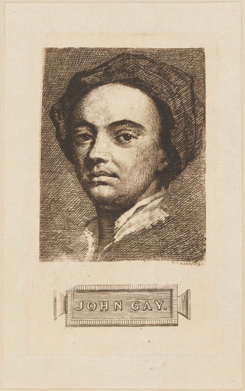 John gay npg d14126