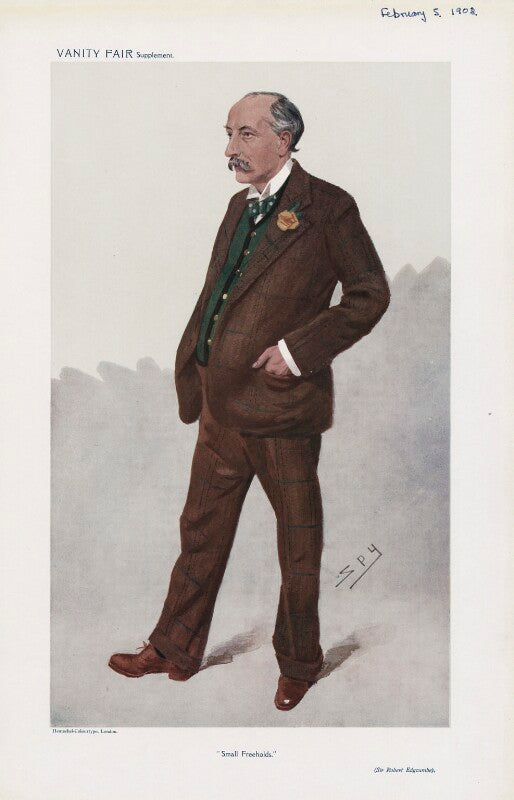 Sir (edward) robert pearce edgcumbe ('men of the day. no. 1104. "small freeholds."') npg d45418