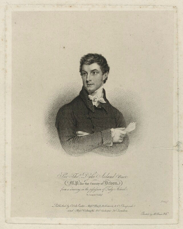 Sir thomas dyke acland, 10th bt npg d7155