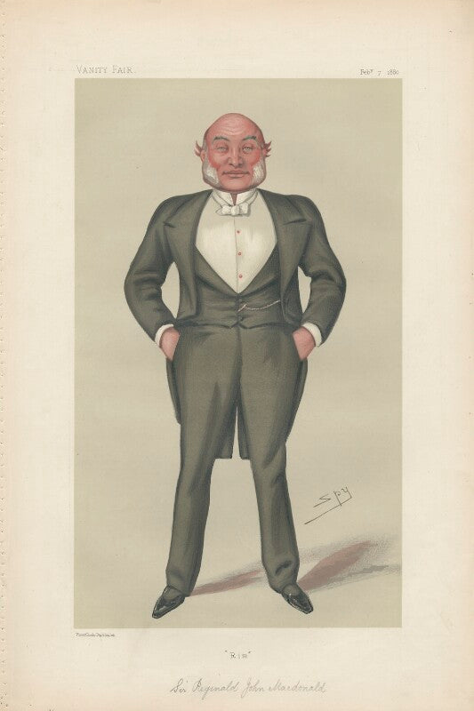 Sir reginald macdonald ('men of the day. no. 217.') npg d43944