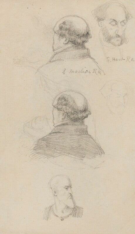 Solomon alexander hart; daniel maclise npg 2476