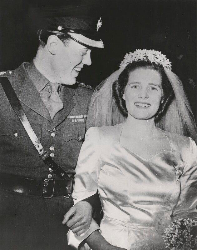 Mary (née spencer churchill), baroness soames; arthur christopher john soames, baron soames of fletching npg x194377