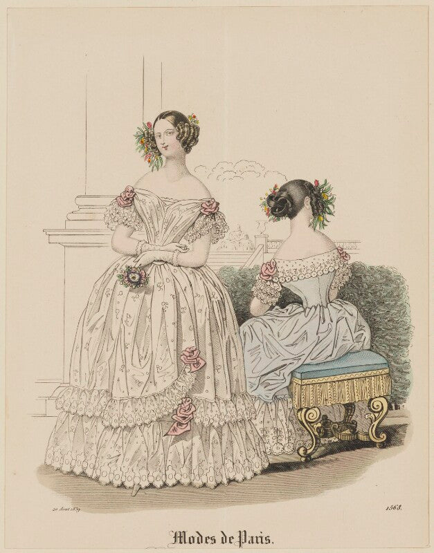 'modes de paris', 20 august 1839 npg d47817