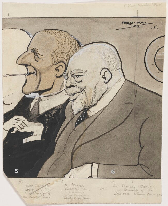 Frank charlton; thomas rome npg d7980