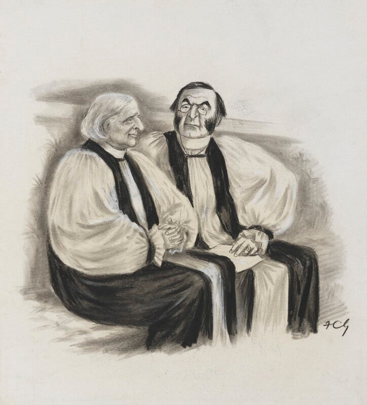 Edward white benson; frederick temple npg 2870