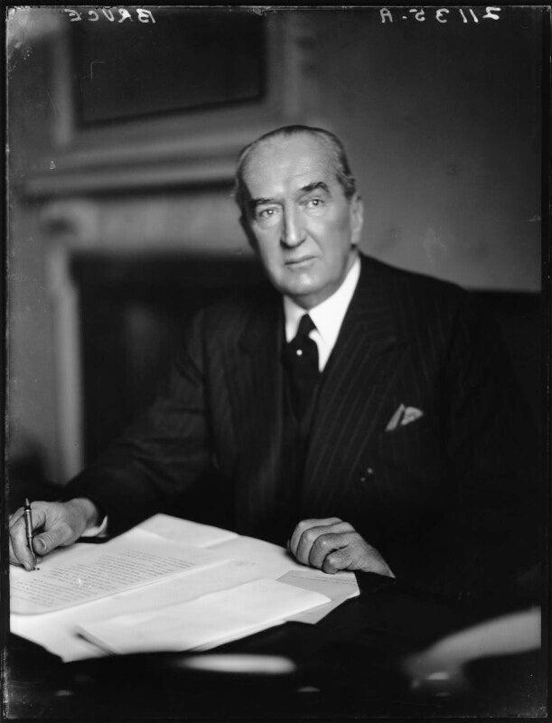 Stanley melbourne bruce, 1st viscount bruce of melbourne npg x164560