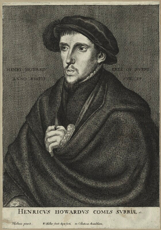 Henry howard, earl of surrey npg d24232