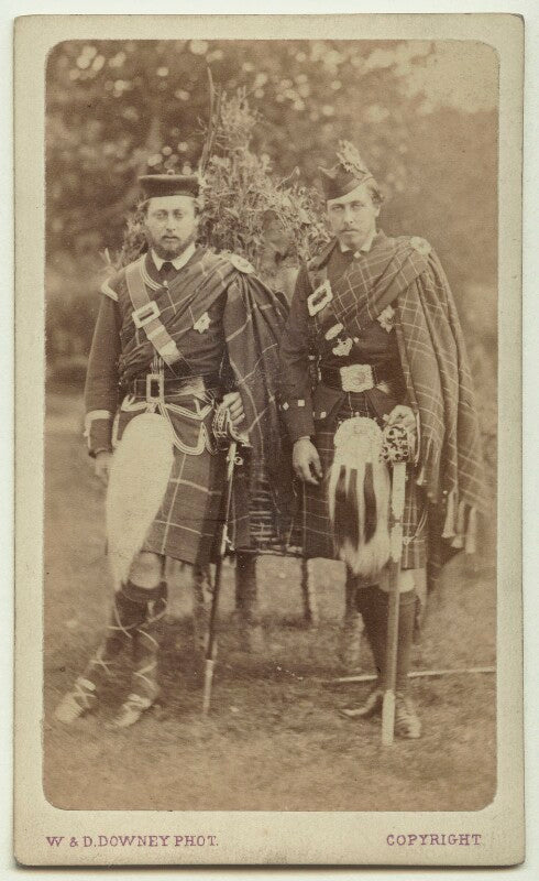 King edward vii; prince alfred, duke of edinburgh and saxe coburg and gotha npg x3606