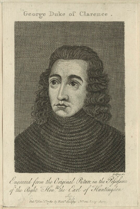 George, duke of clarence npg d23806