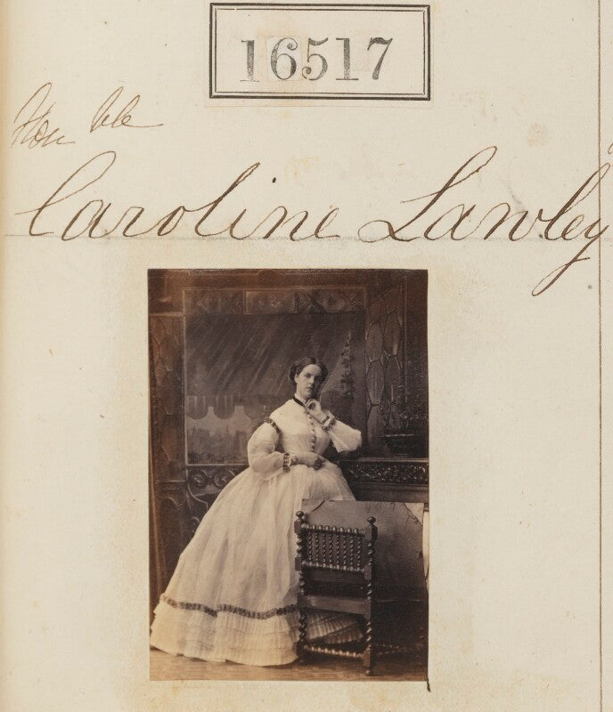 Hon. caroline elizabeth molyneux (née lawley) npg ax64428