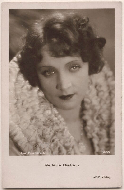 Marlene dietrich npg x138252